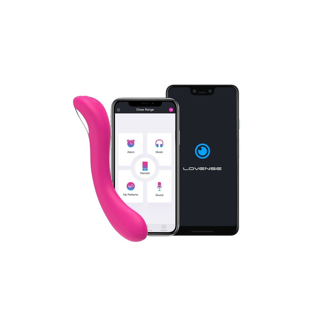 Massageapparat för par Lovense Osci Rosa - 3