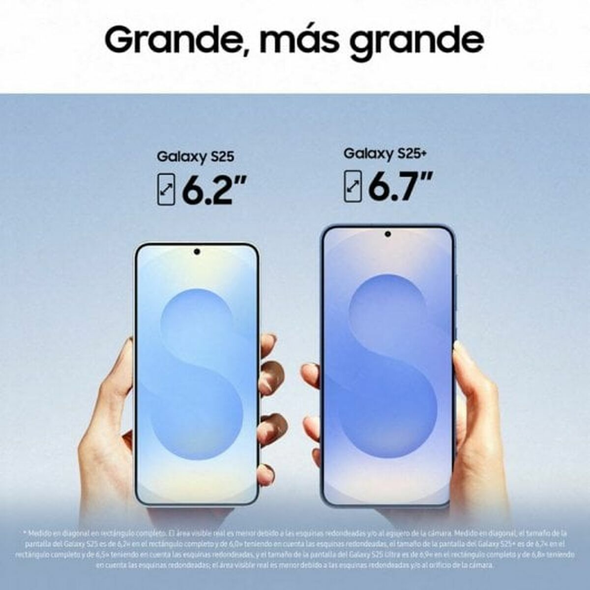 Läsplatta Samsung SM-S936BZSDE 6,7" Qualcomm Snapdragon 8 Elite 12 GB RAM 256 GB Blå Grå - 8