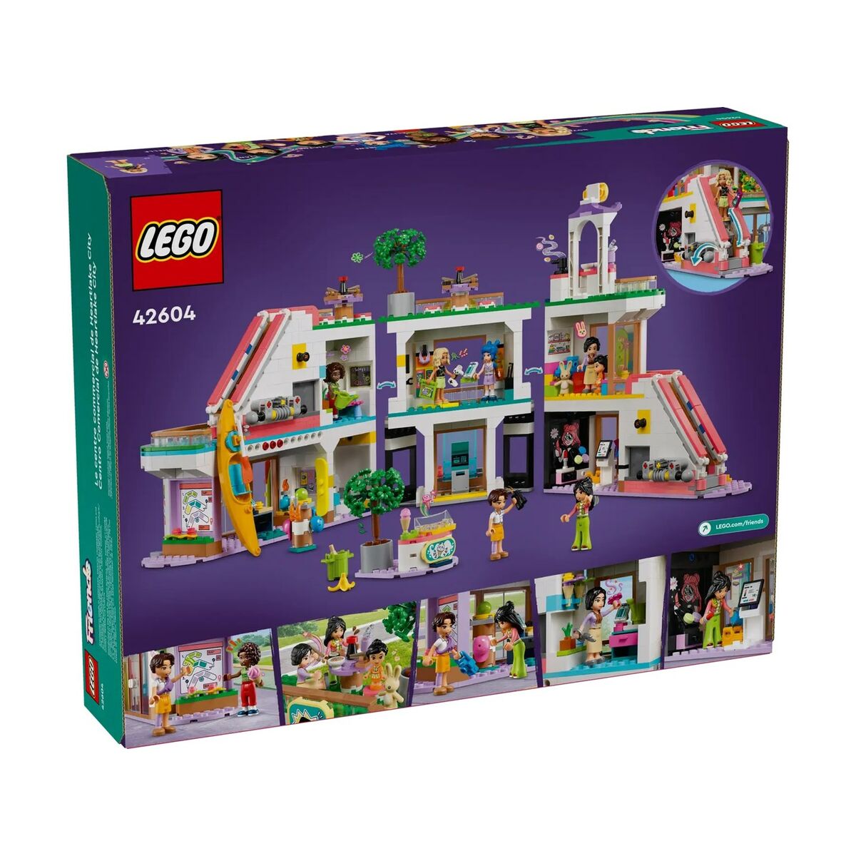 Playset Lego 42604 Heartlike city  shopping mall - 2