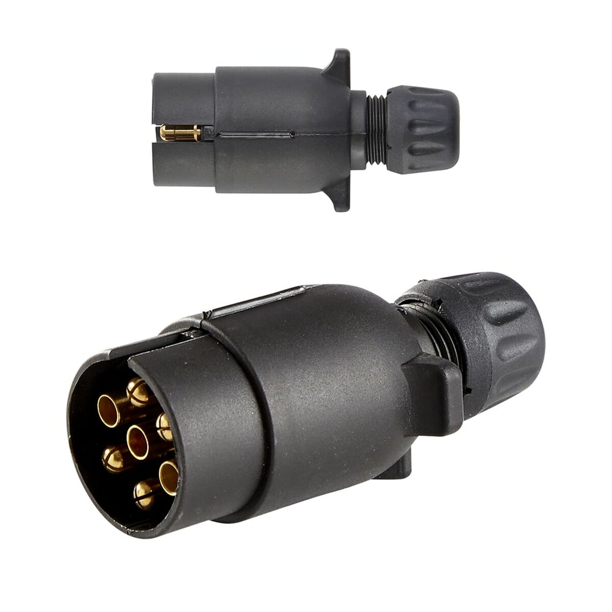 Släpvagnsplugg Rawlink polypropen 7 stift 12 V Hankontakt