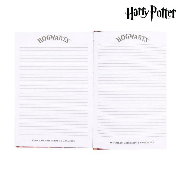 Anteckningsbok + Penna Gryffindor Harry Potter Harry Potter Röd - 5