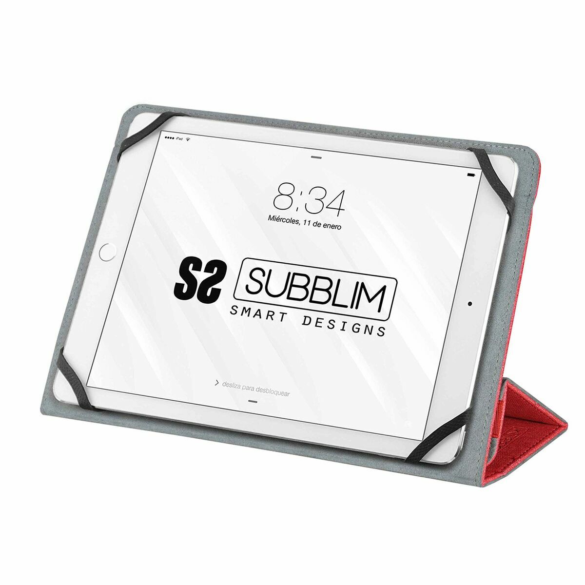 Fodral till Läsplatta Subblim SUB-CUT-2FC002 Röd - 3