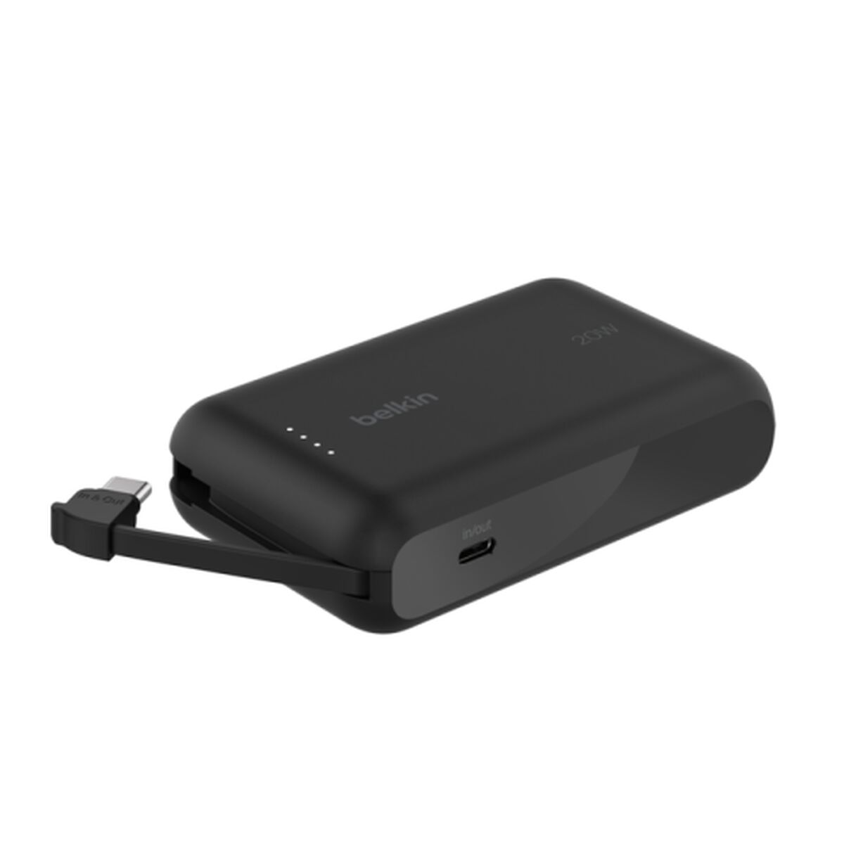 Kabel USB till Lightning Belkin BPB021HQBK Svart 10000 mAh