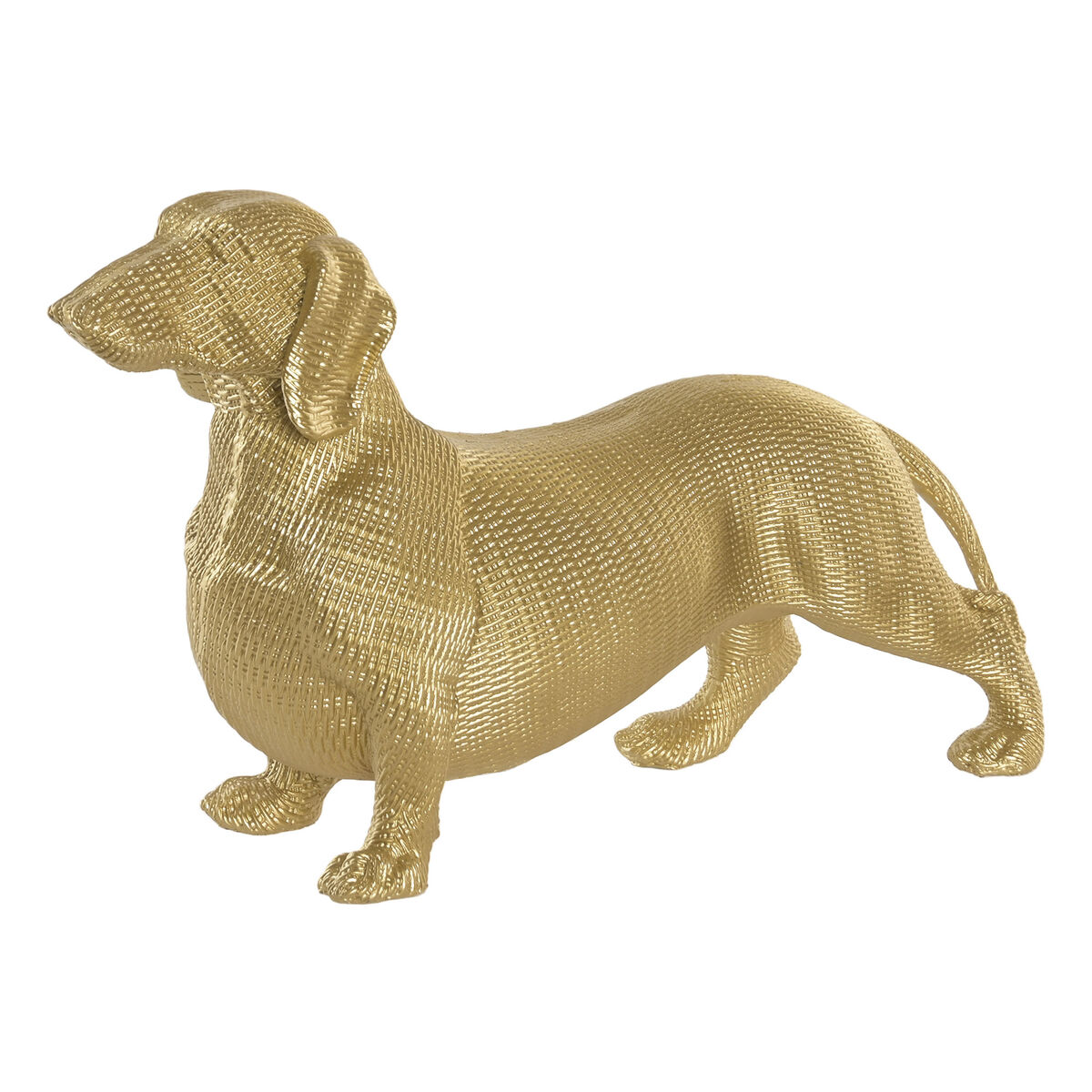 Prydnadsfigur Home ESPRIT Gyllene Hund