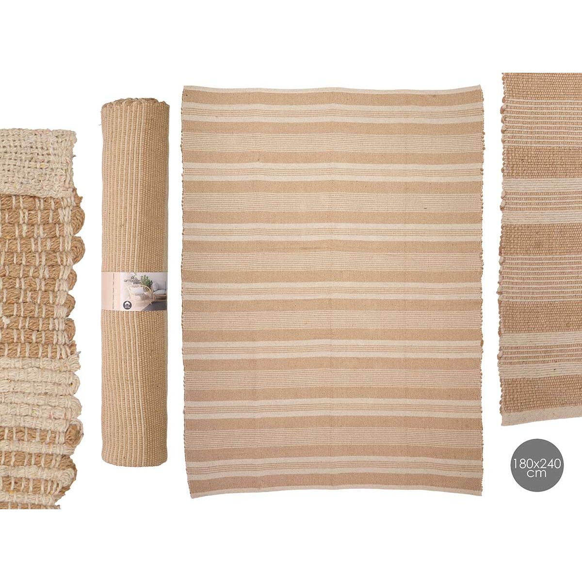 Matta Gift Decor Vit Brun 180 x 240 cm 92 x 16 x 20 cm (2 antal) - 2