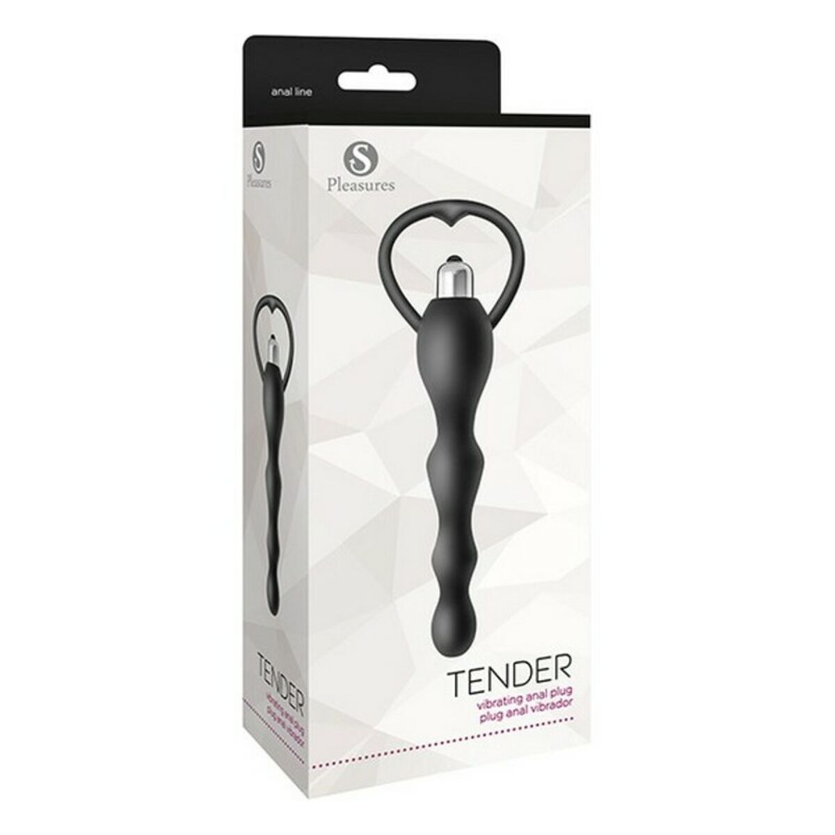 Analplugg S Pleasures Tender Svart - 2