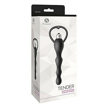 Analplugg S Pleasures Tender Svart