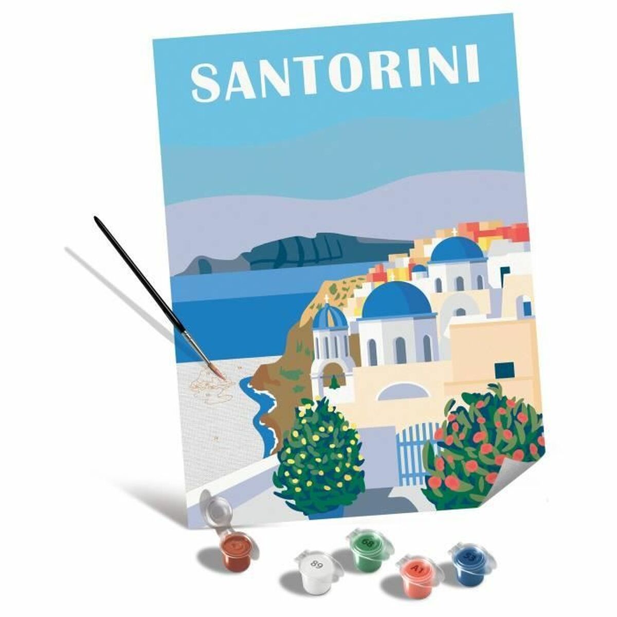 Målning med siffror Ravensburger Santorini 30 x 40 cm