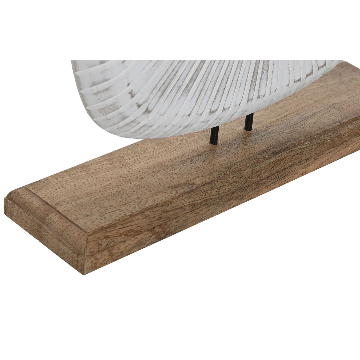 Prydnadsfigur Home ESPRIT Vit Brun Modern 30 x 8 x 34 cm - 3
