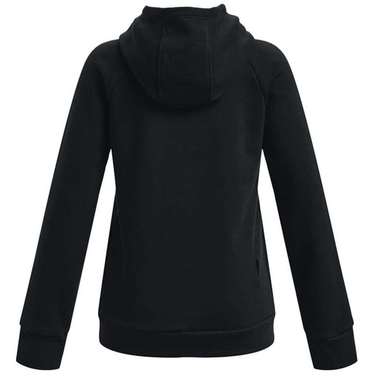 Luvtröja, Flickor Under Armour Rival Big Logo Svart - 2