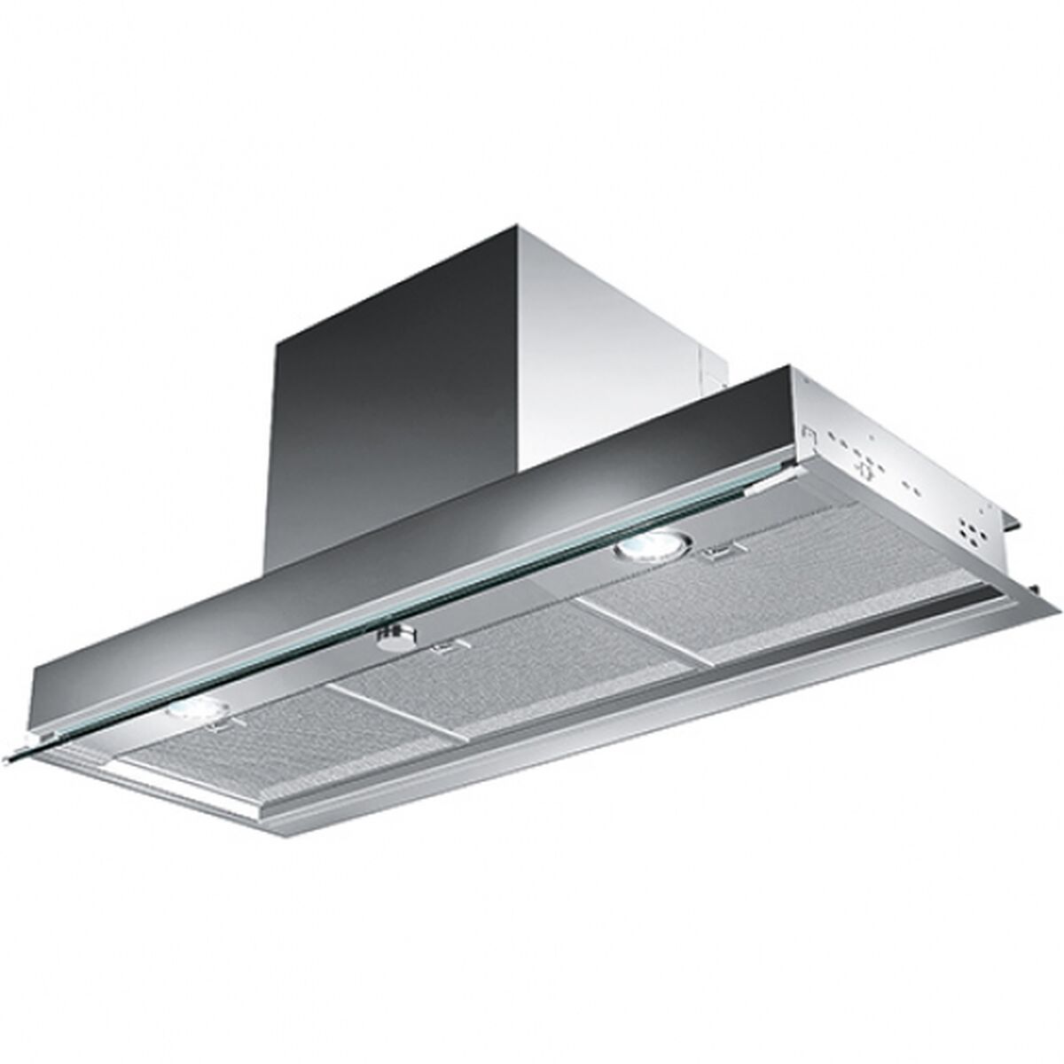 Konventionell fläkt Mepamsa DISCRET 90X 3050545464 90 cm Stål - 3