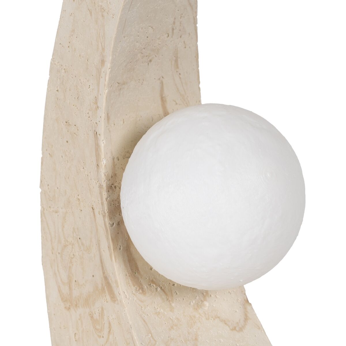 Bordslampa Kräm Polyresin 220-240 V 16,5 x 11,5 x 30 cm - 3