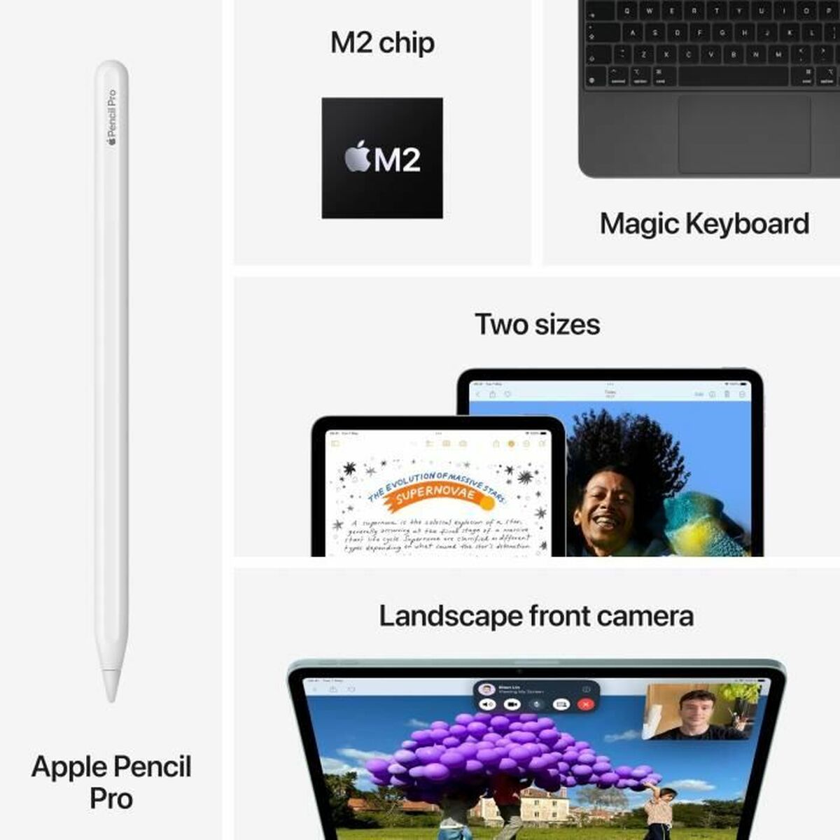 Läsplatta Apple iPad Air 11" M2 8 GB RAM 512 GB Beige - 5