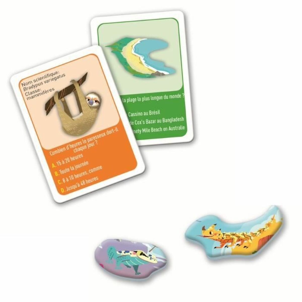 Utbildningsspel Clementoni À la découverte du monde (FR) - 3