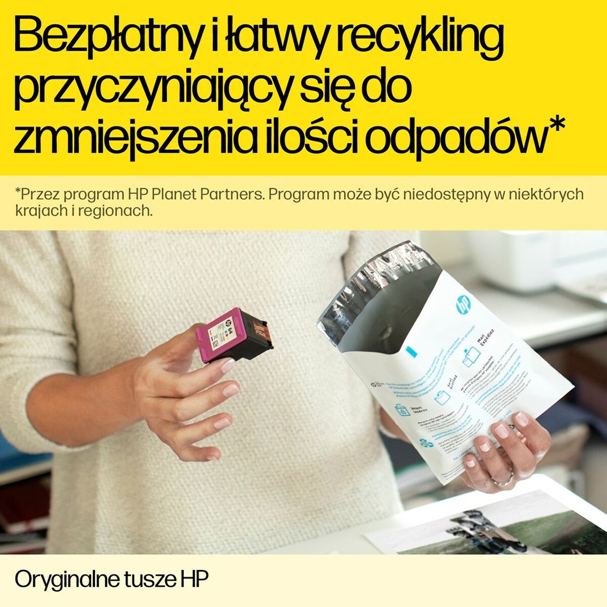 Original Bläckpatron HP N9K05AE Cyan/Magenta/Gul - 5