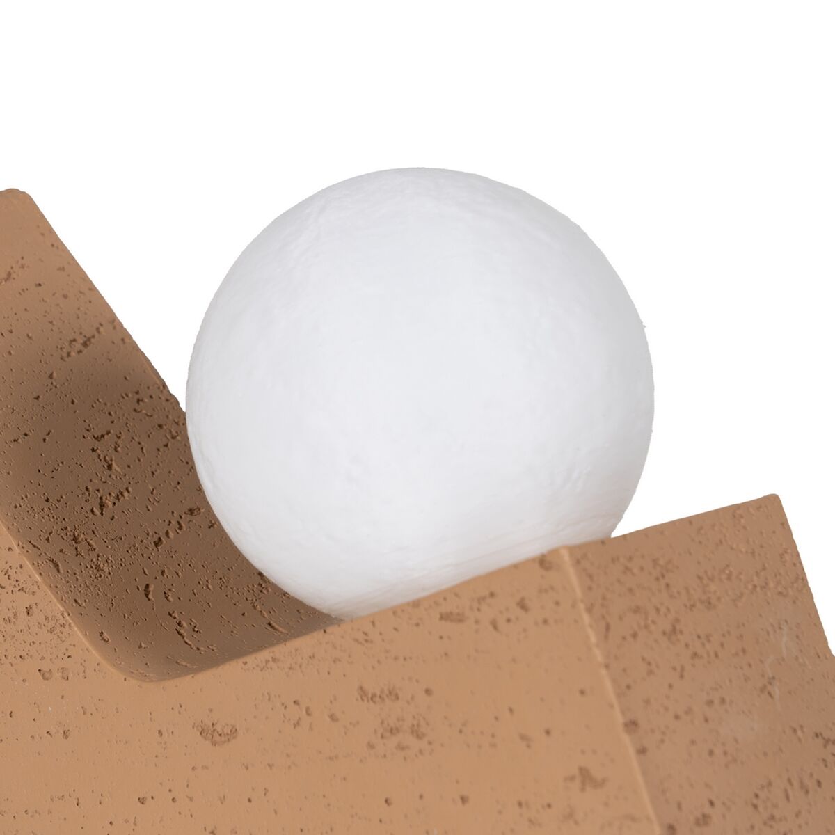 Bordslampa Beige Polyresin 220-240 V 29 x 9,5 x 19,5 cm - 5