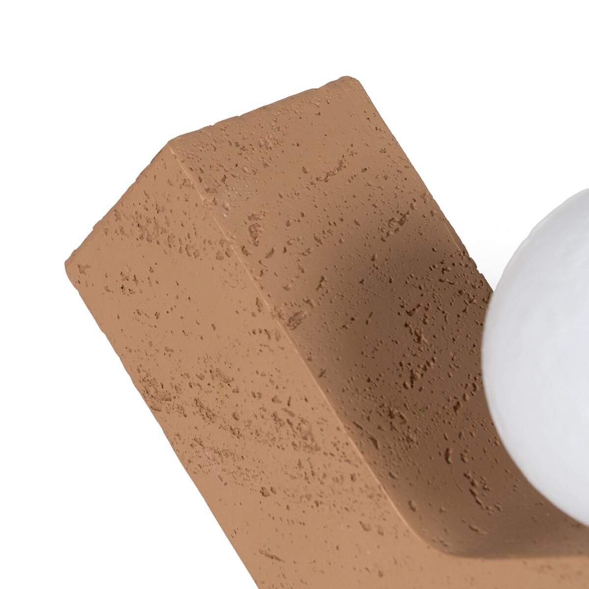 Bordslampa Beige Polyresin 220-240 V 29 x 9,5 x 19,5 cm - 3