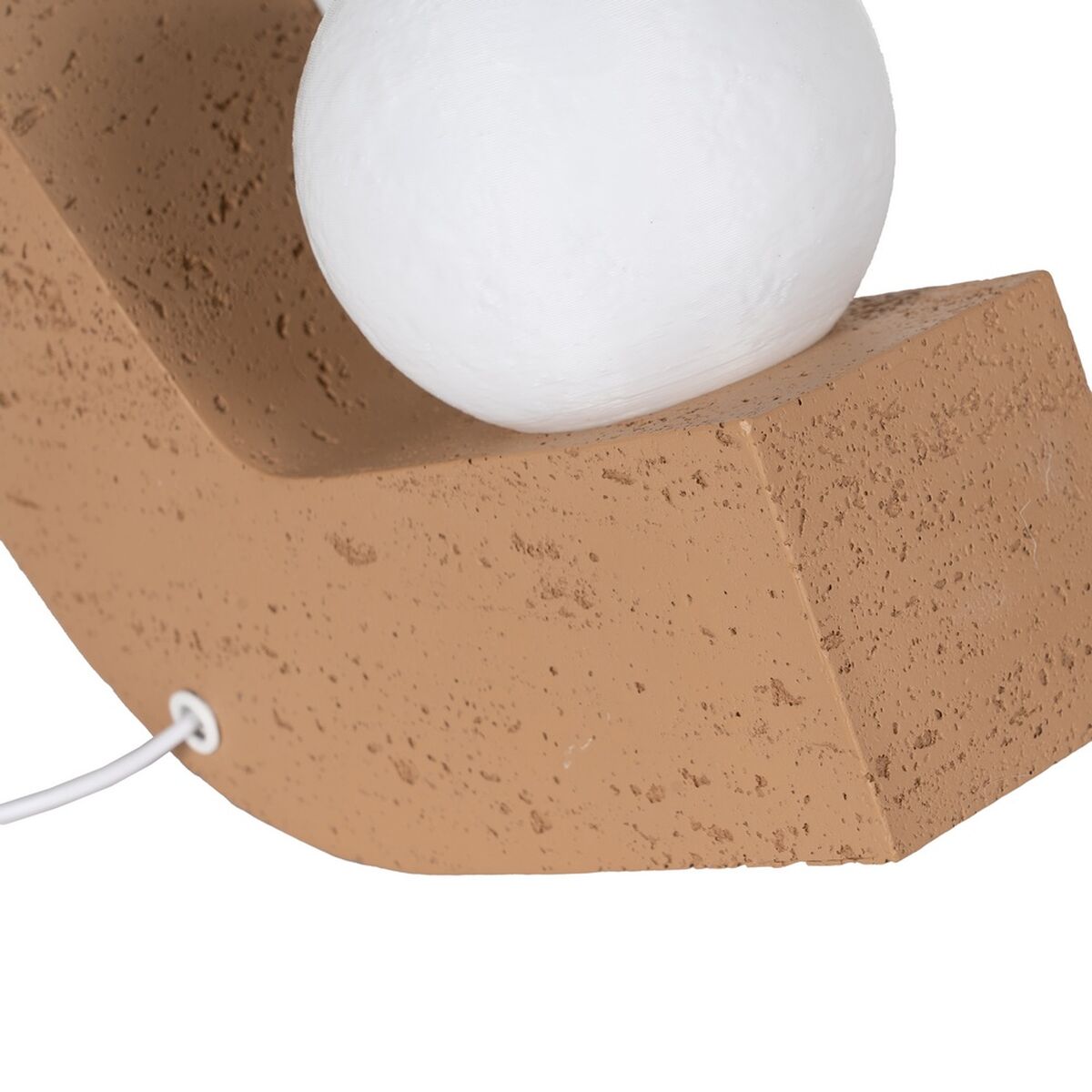 Bordslampa Beige Polyresin 220-240 V 29 x 9,5 x 19,5 cm - 4