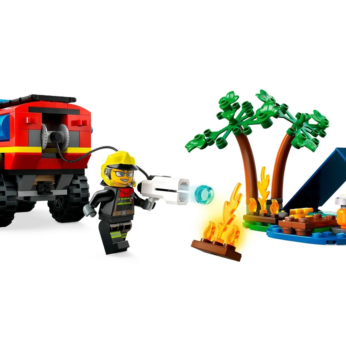 Playset Lego 60412 4x4 Fire Engine with Rescue Boat - 5