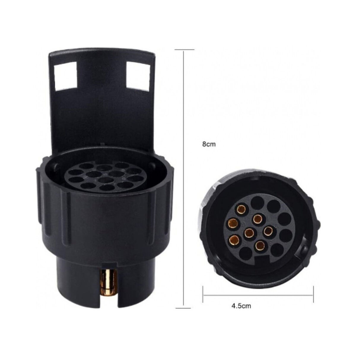 Släpvagnsplugg All Ride 12 V 7-13 pin - 3