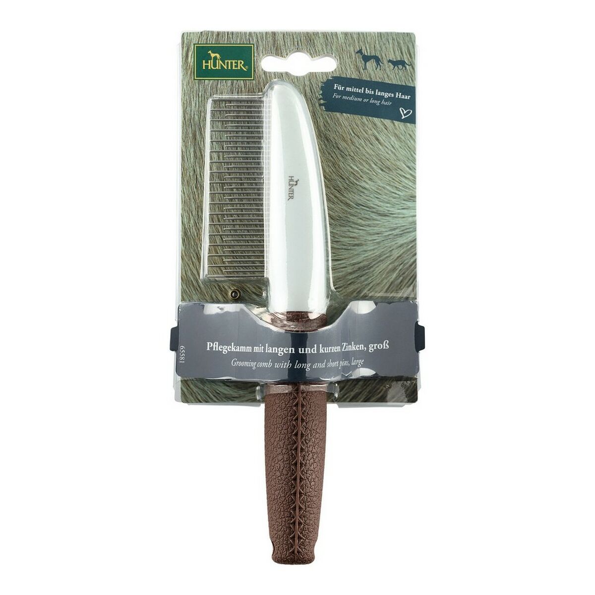 Hårstil Hunter Brun Plast Kratta - 6
