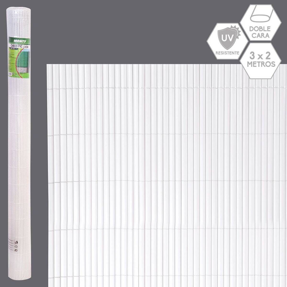 Rotting Vit PVC 1 x 300 x 200 cm - 6