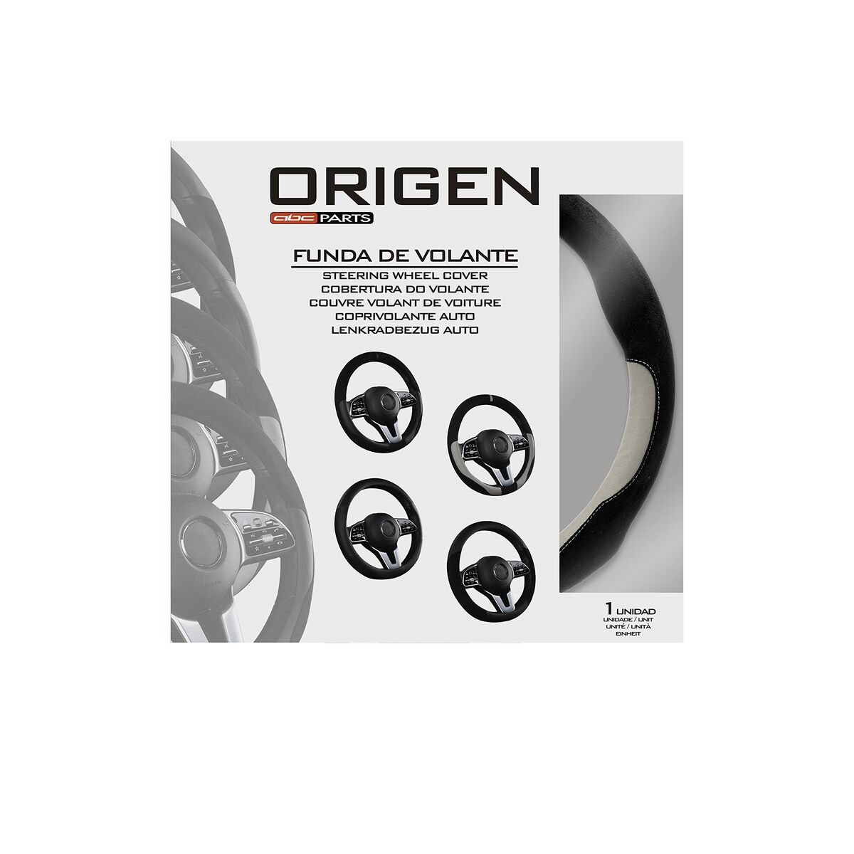 Rattöverdrag Origen ORG40001 Grå - 2