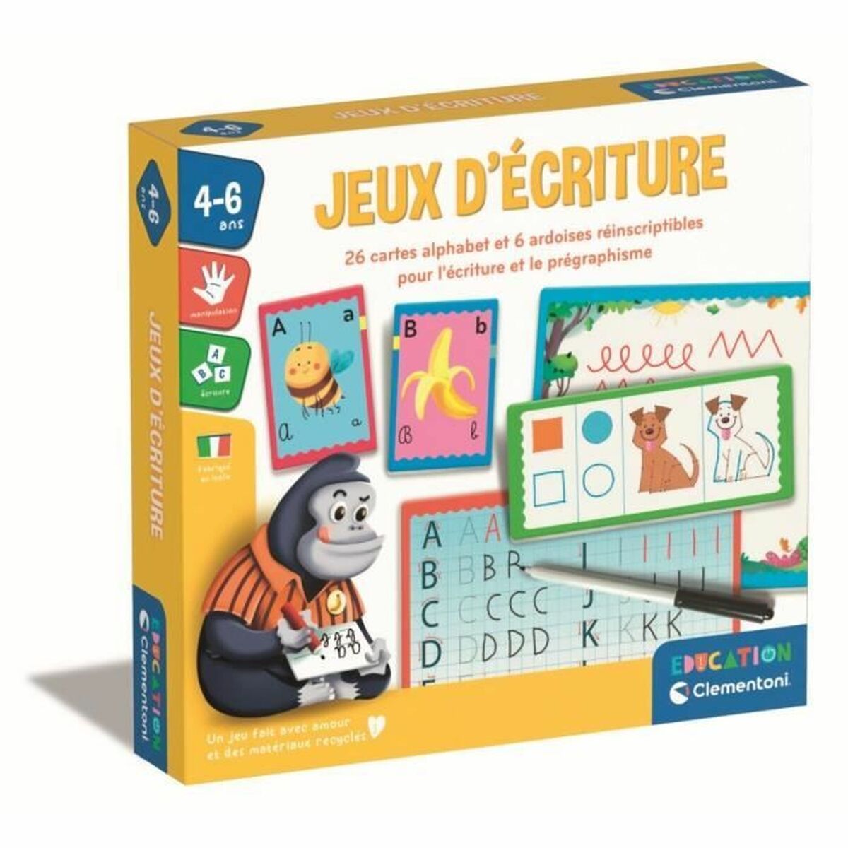 Utbildningsspel Clementoni Jeux d'écriture (FR)