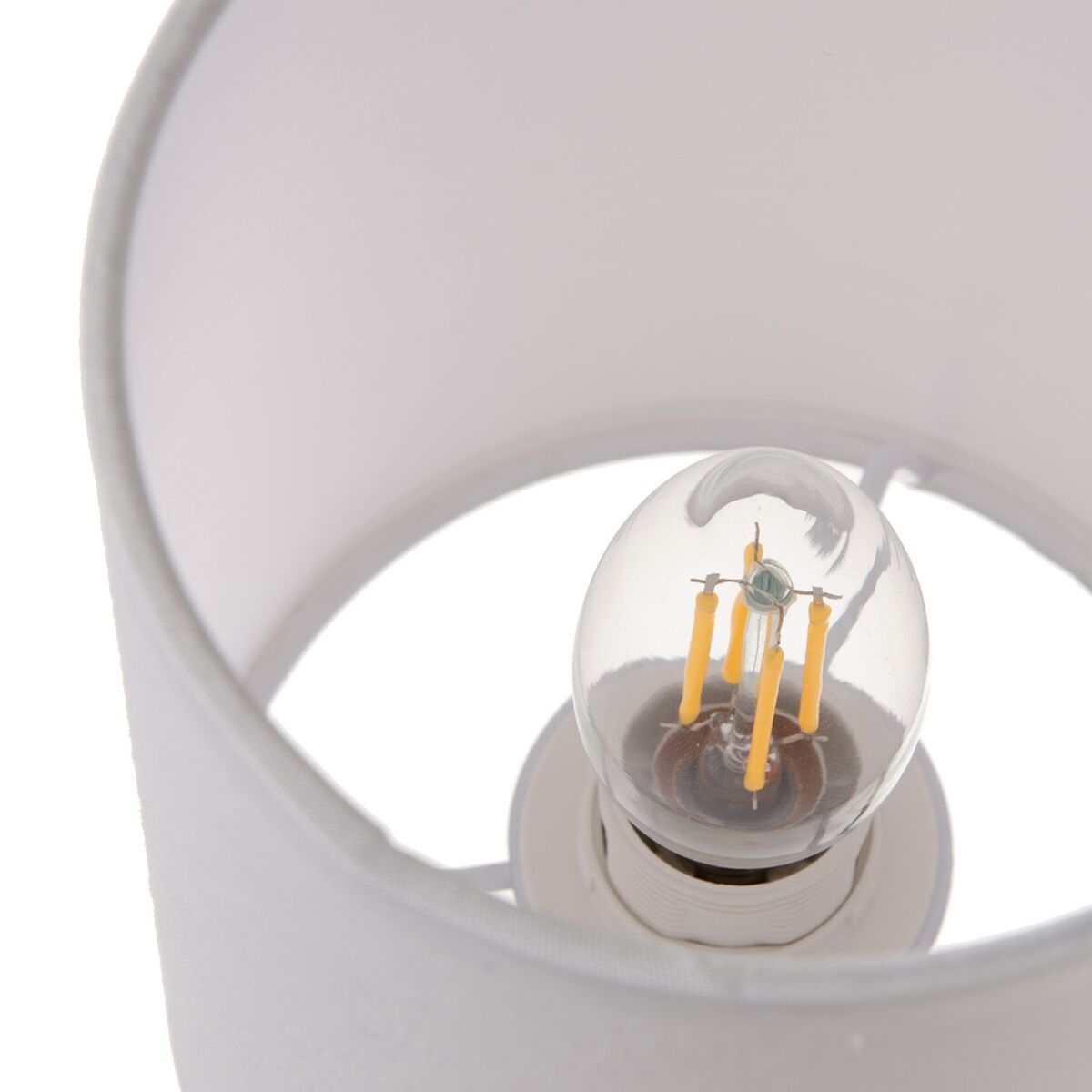 Taklampa 64 x 64 x 38 cm Svart Metall Vit Ø 18 cm - 3