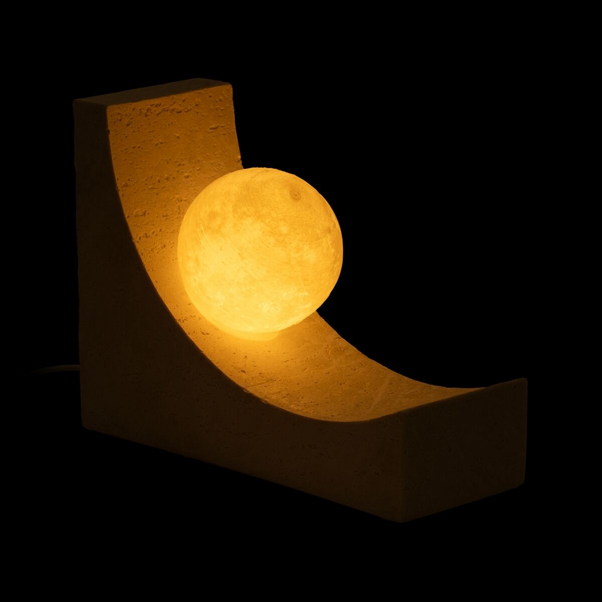 Bordslampa Vit Polyresin 220-240 V 26,5 x 10 x 19,5 cm - 2