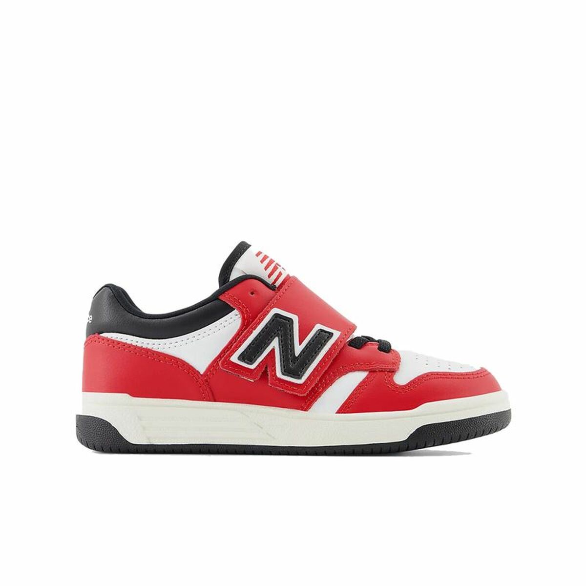Sportskor för barn New Balance 480 HOOK LOOP Vit Röd Tomat