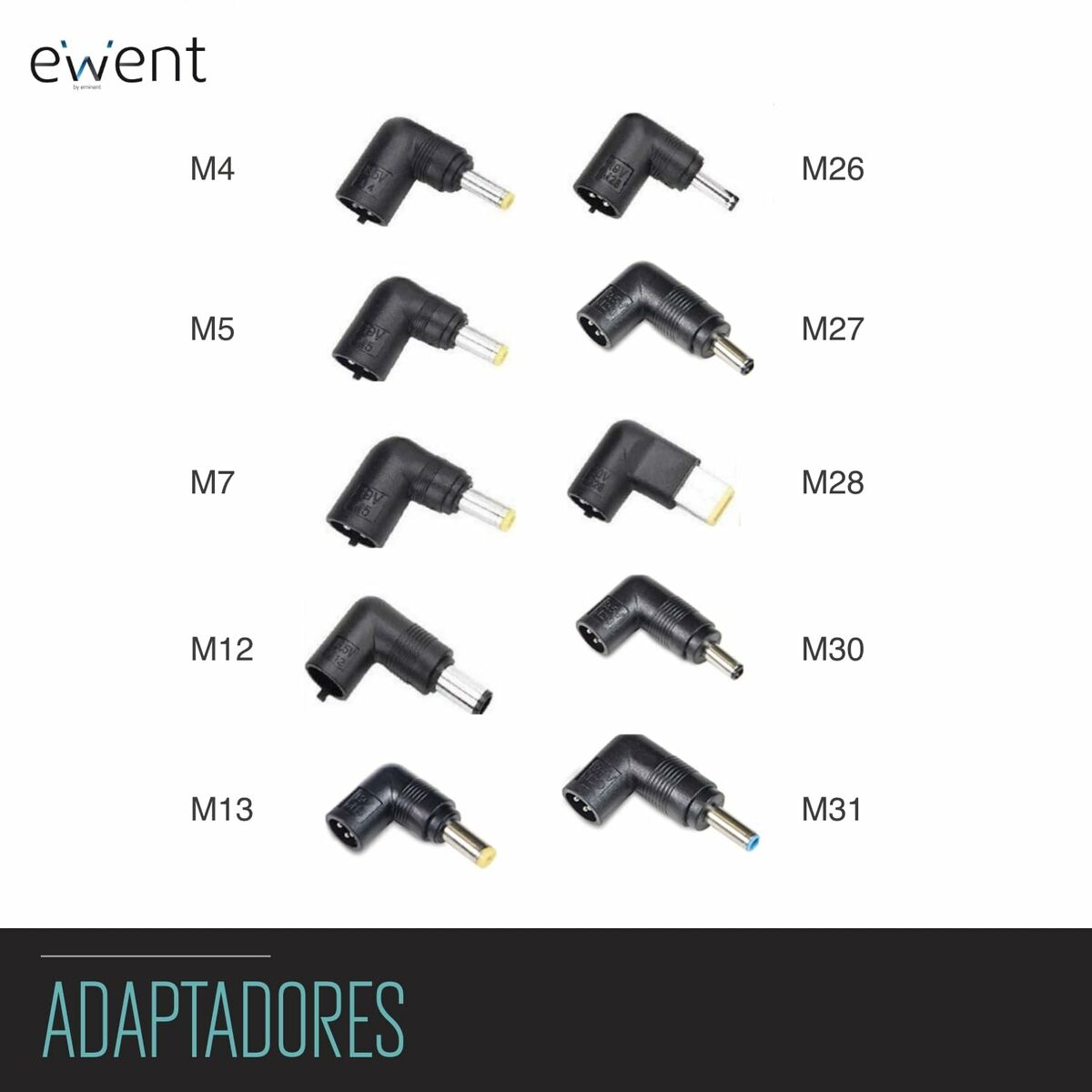Laptopladdare Ewent EW3965 65 W - 3