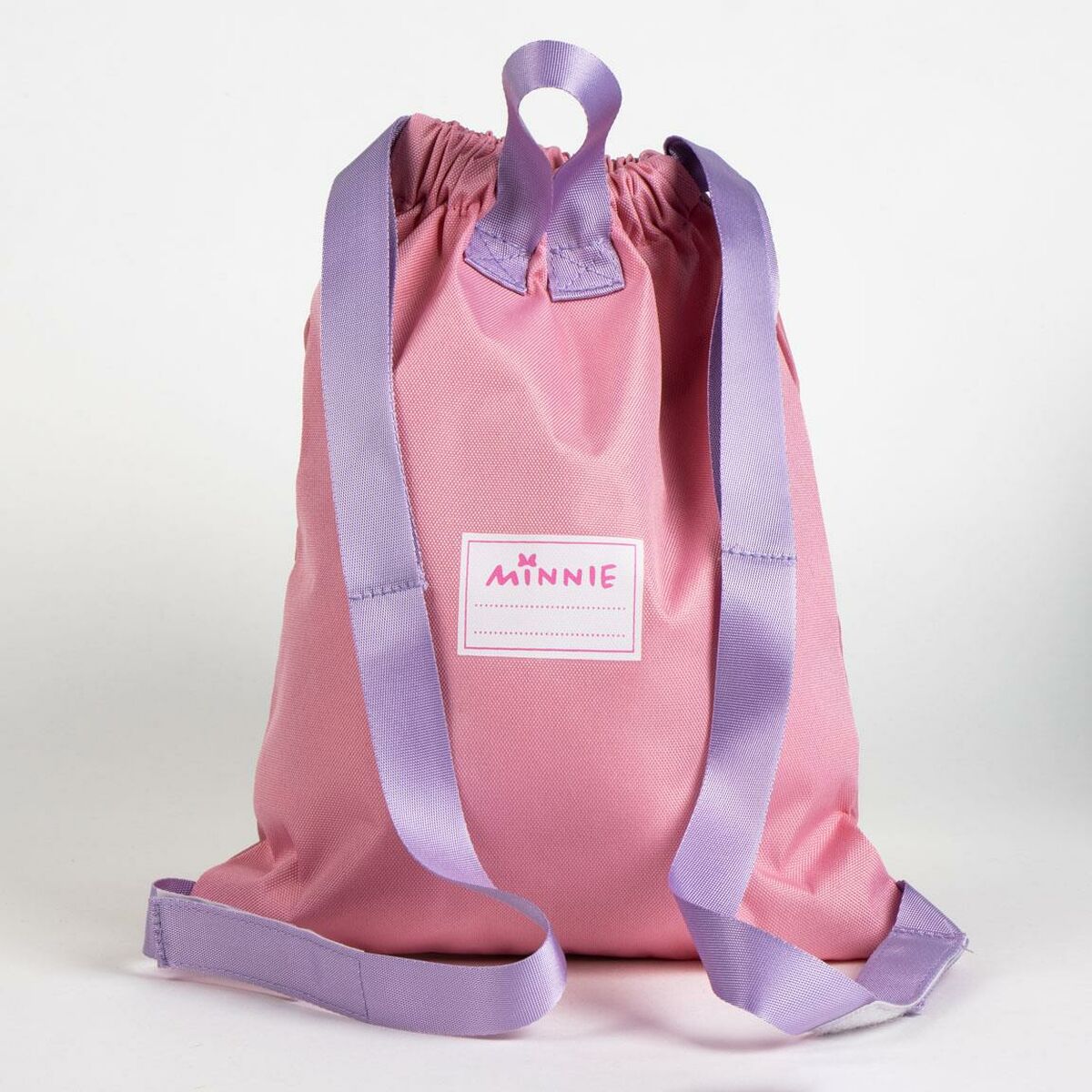 Skopåse med remmar Minnie Mouse Rosa 27 x 33 x 1 cm - 2