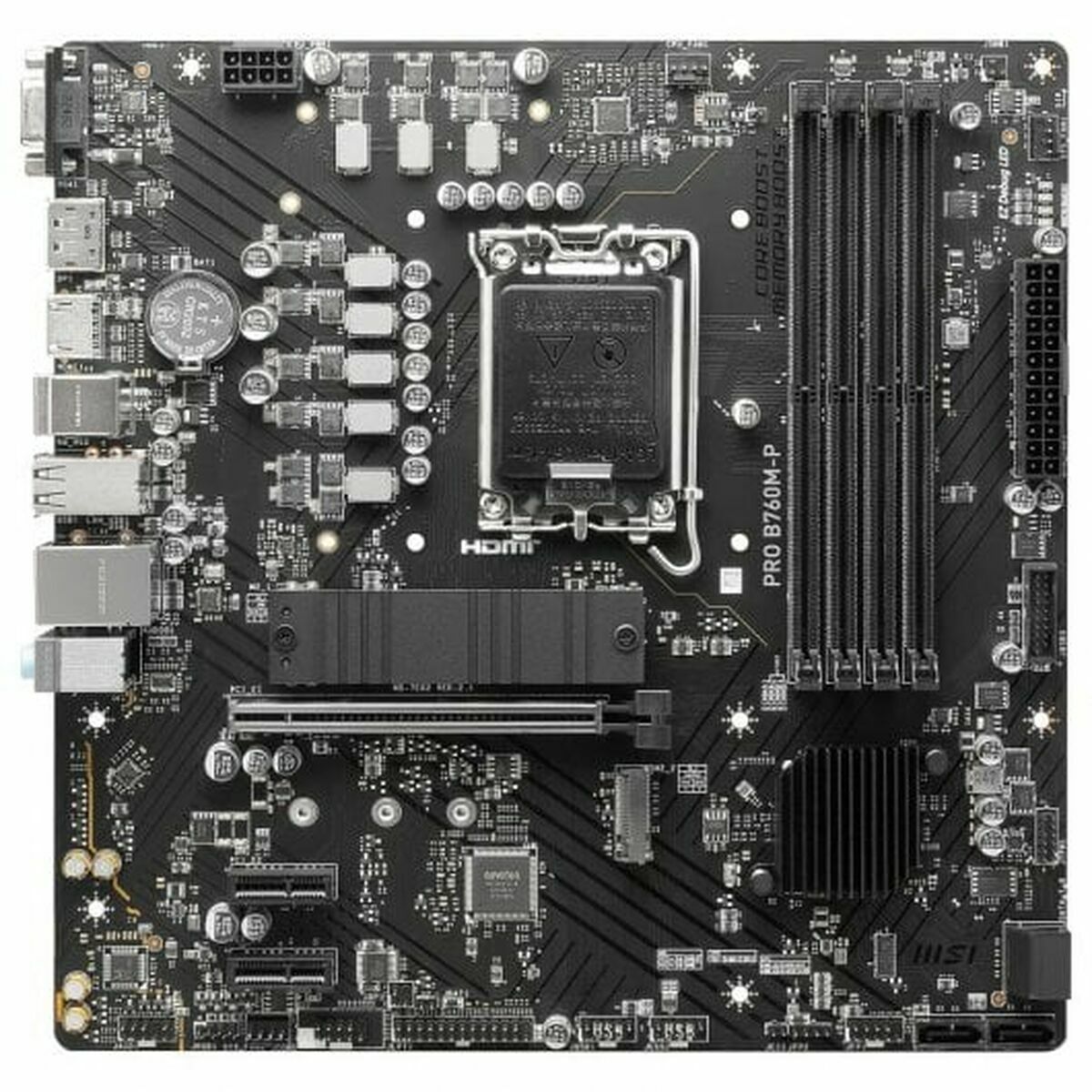 Moderkort MSI PRO B760M-P DDR4 Intel B760 LGA 1700 - 2