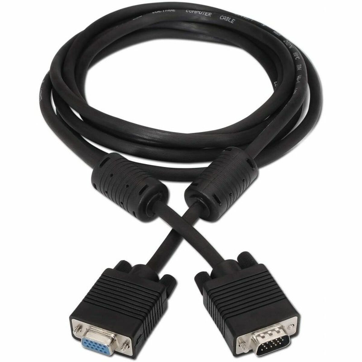 VGA Kabel Aisens A113-0078 Svart 1,8 m - 2