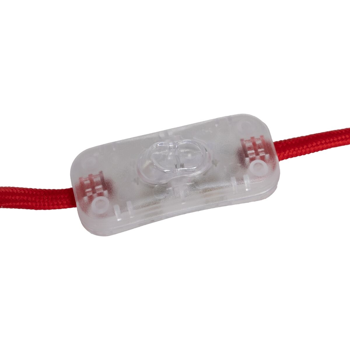 Bordslampa Vit Röd Polyresin 60 W 220-240 V 18,5 x 13 x 26 cm - 5
