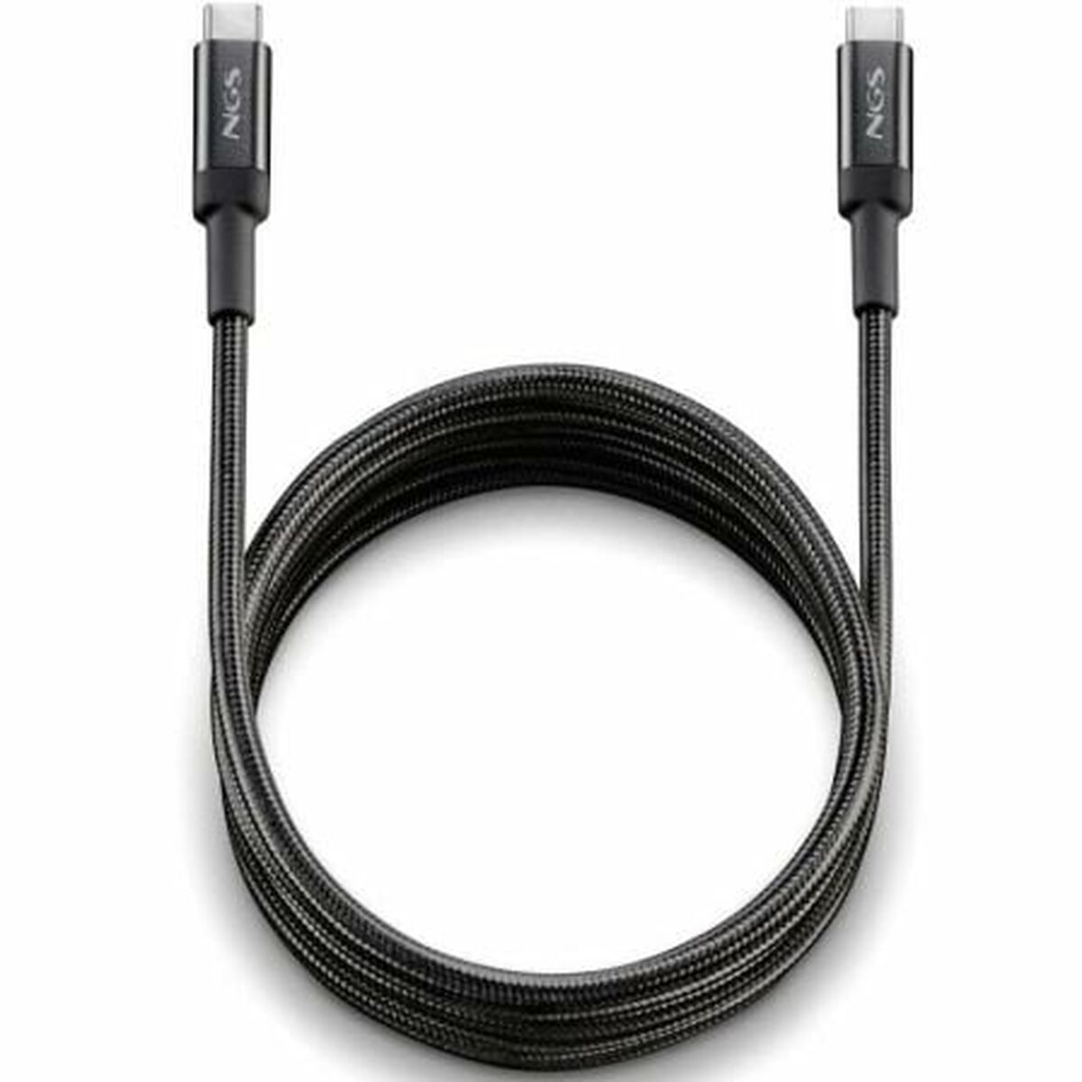 USB-kabel NGS KNOT100W-2 2 m Svart