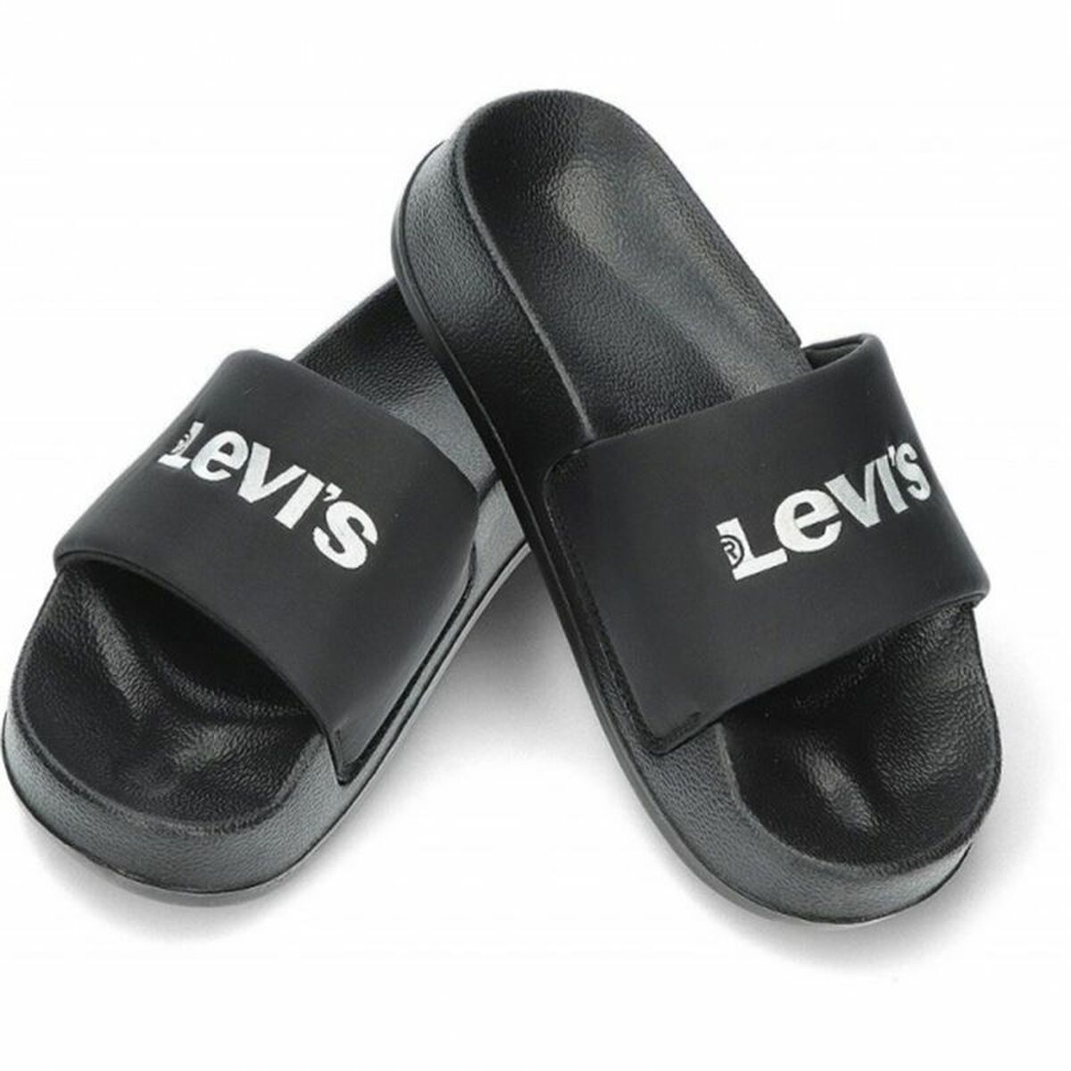 Strandtofflor för kvinnor Levi's June Svart - 3