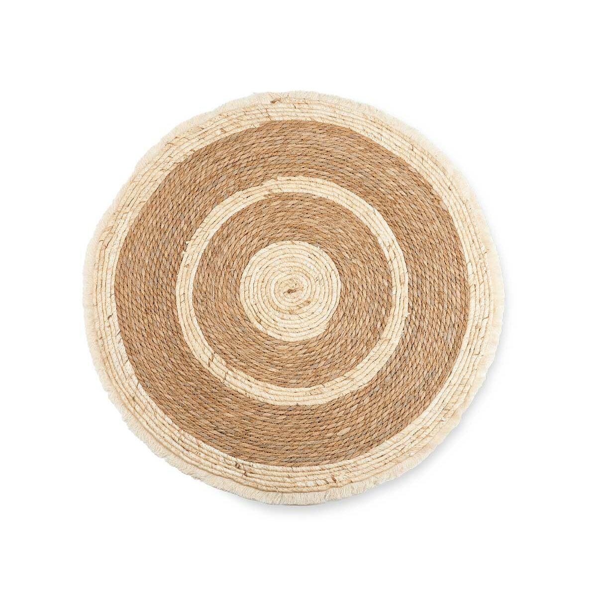 Matta LR23335-80 Naturell Espartogräs 84 x 2 x 84 cm (6 antal) - 2