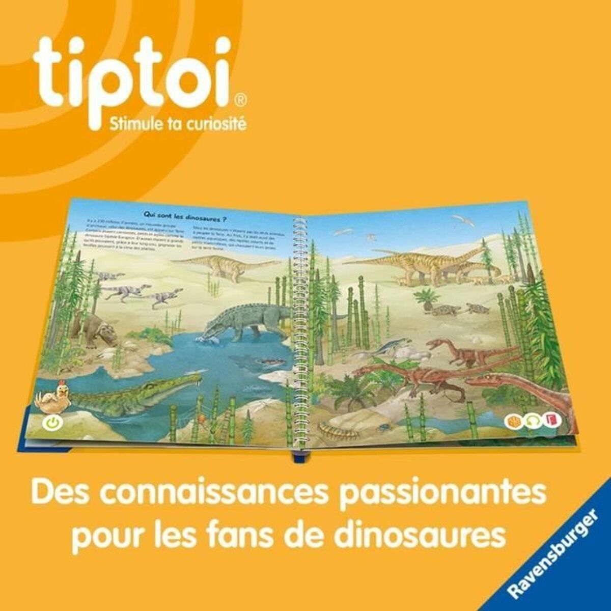 Utbildningsspel Ravensburger tiptoi® Starter Dino-4005556001750 (FR) - 5