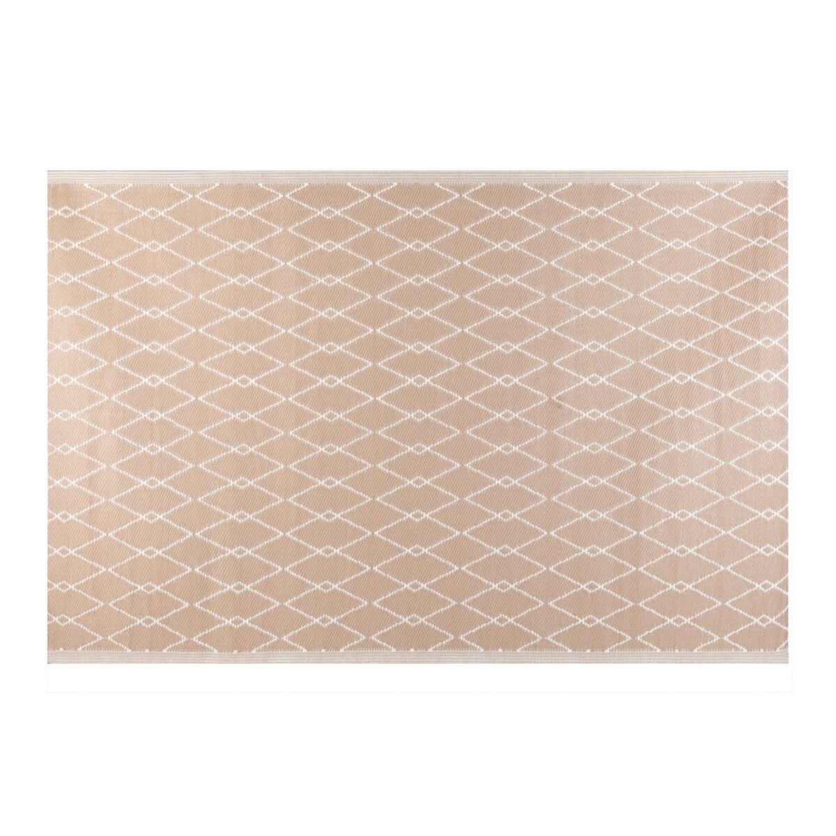Utomhusmatta Zante 160 x 230 x 0,5 cm Beige polypropen
