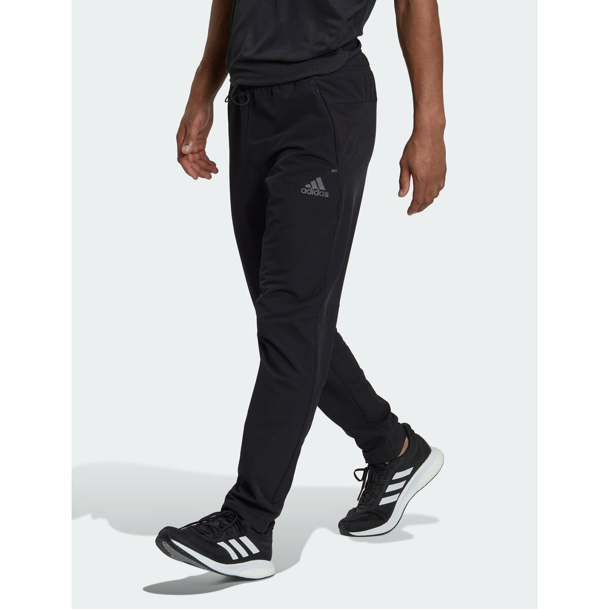 Byxor för vuxna Adidas Cold.Rdy Svart Män - 2