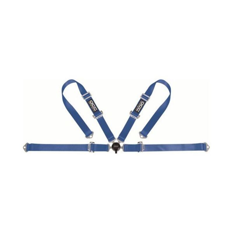 Harness with 4 fastening points Racing OCC Motorsport Blå - 2