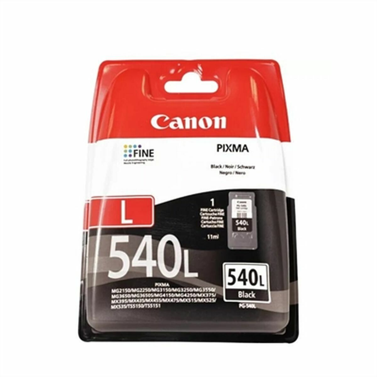 Original Bläckpatron Canon PG-540L Svart - 2