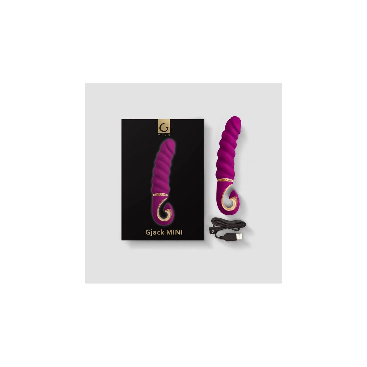 Klassisk vibrator Gvibe Gjack Purpur - 7