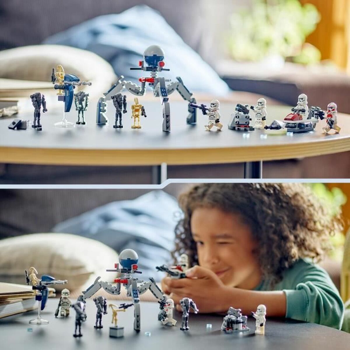 Playset Lego 75372 Combat Pack: Clone Trooper and Combat Droid - 5