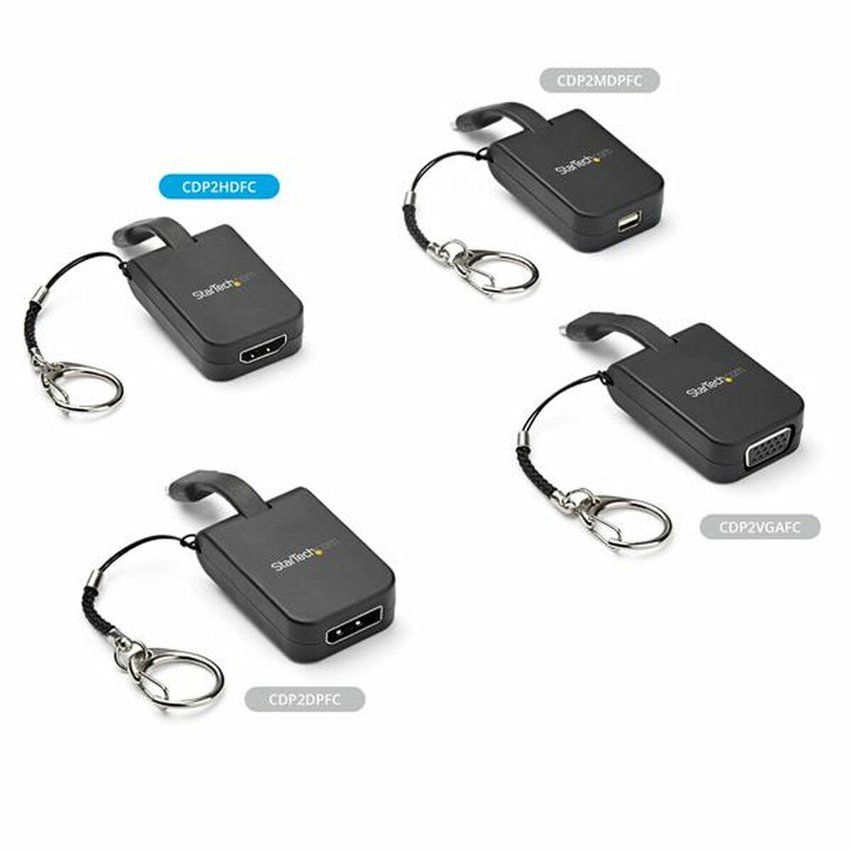 USB C till HDMI Adapter Startech CDP2HDFC Svart 4K Ultra HD - 5
