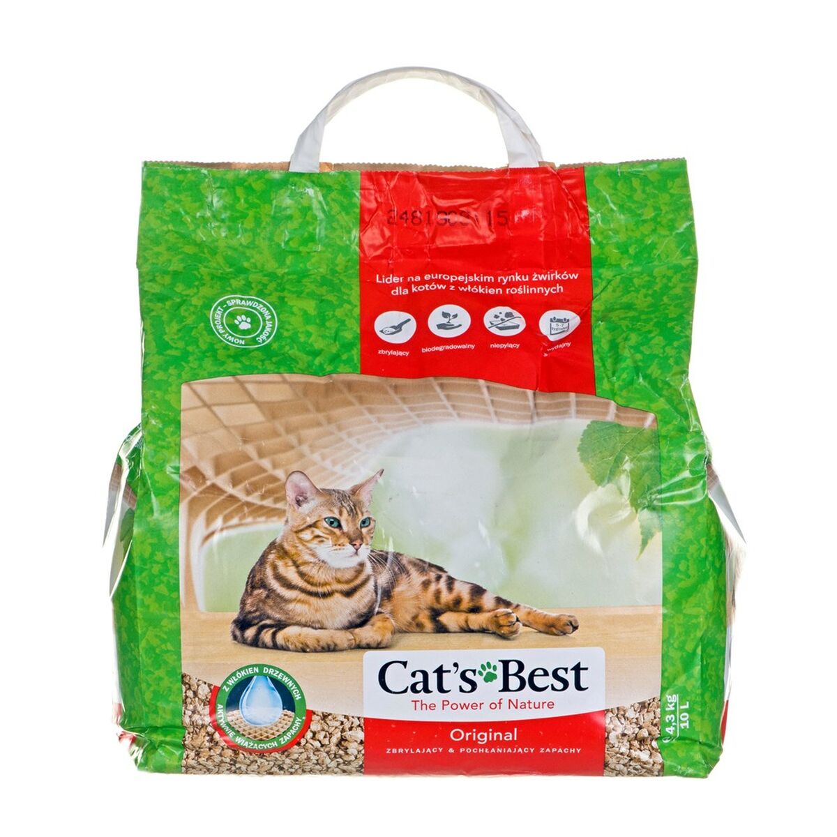 Kattsand Cat's Best EcoPlus 10 L - 2