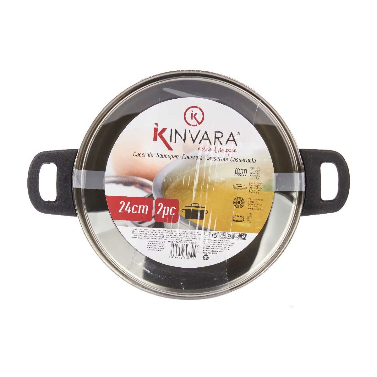 Kastrull med glaslock Kinvara - 2
