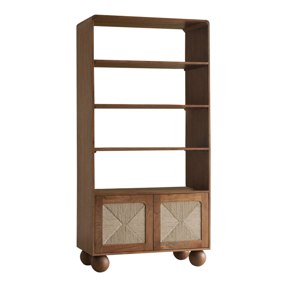 Bokhylla DKD Home Decor Brun Akaciaträ 90 x 40 x 181 cm